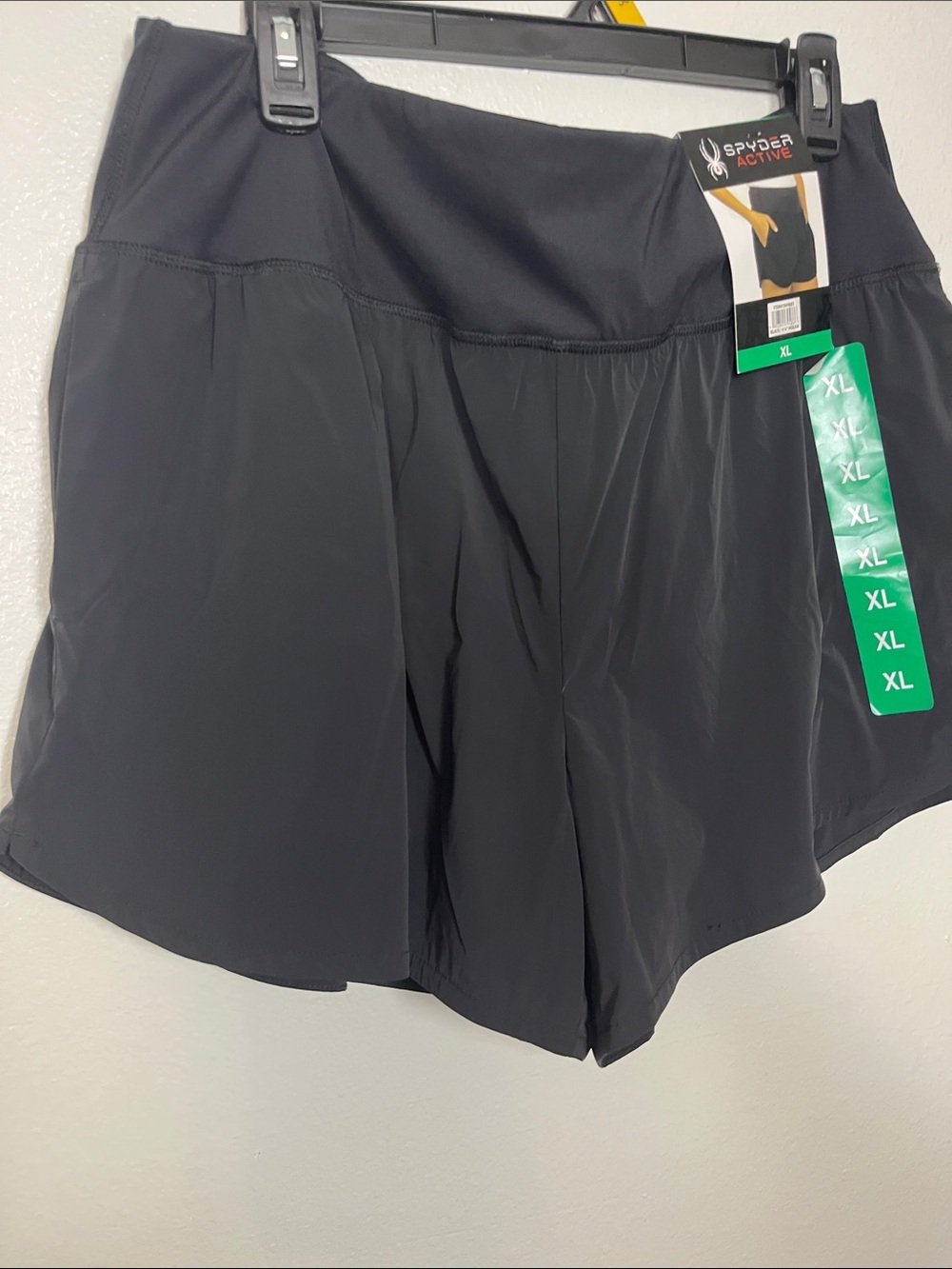 Spyder Black Women's Athletic Shorts - Picture 2 of 8